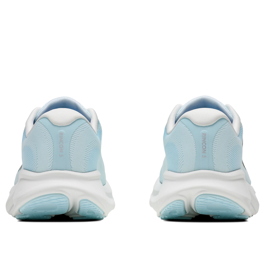 HOKA Rincon 5 Glimmering Blue Silver Femme