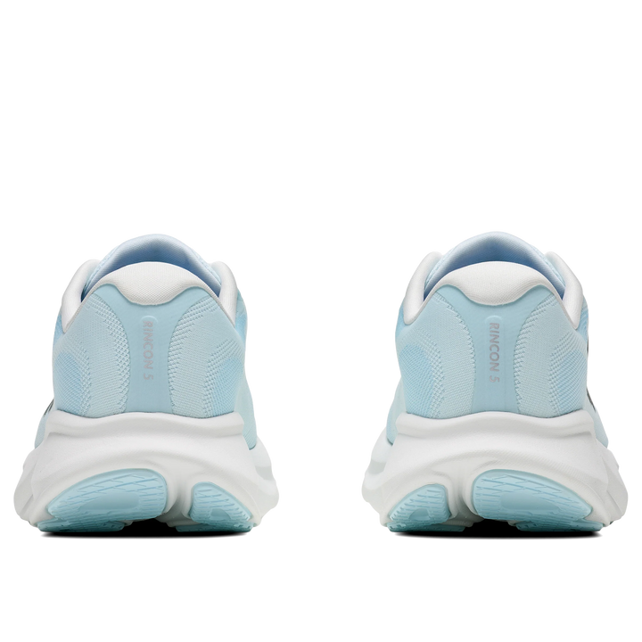 HOKA Rincon 5 Glimmering Blue Silver Femme