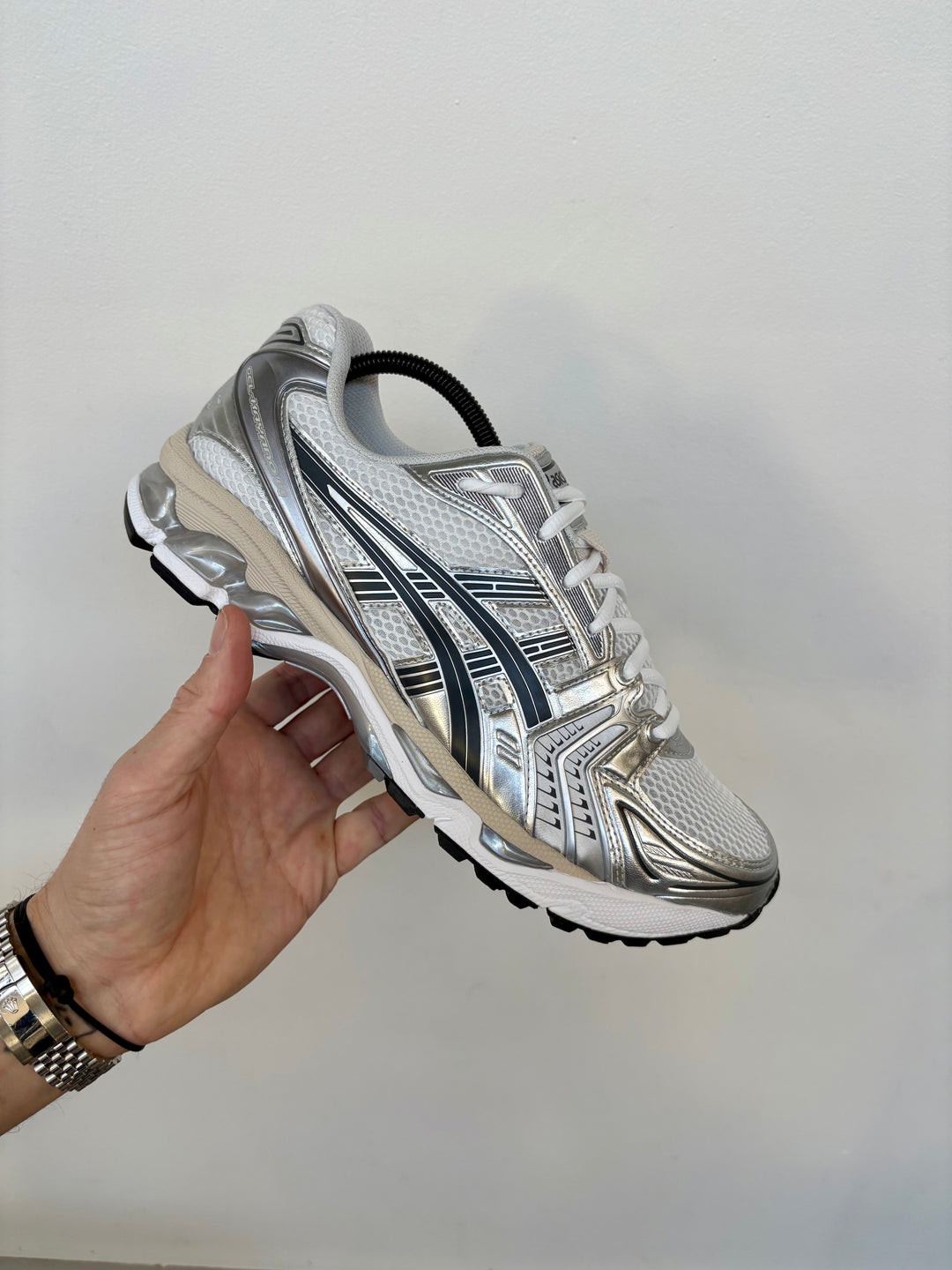 Asics Gel-Kayano 14 White Graphite Grey Homme