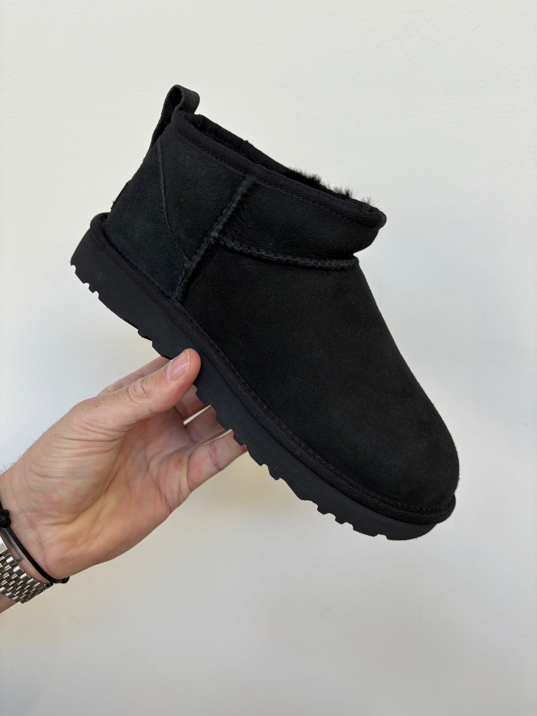 UGG Classic Ultra Mini Boot Black Femme