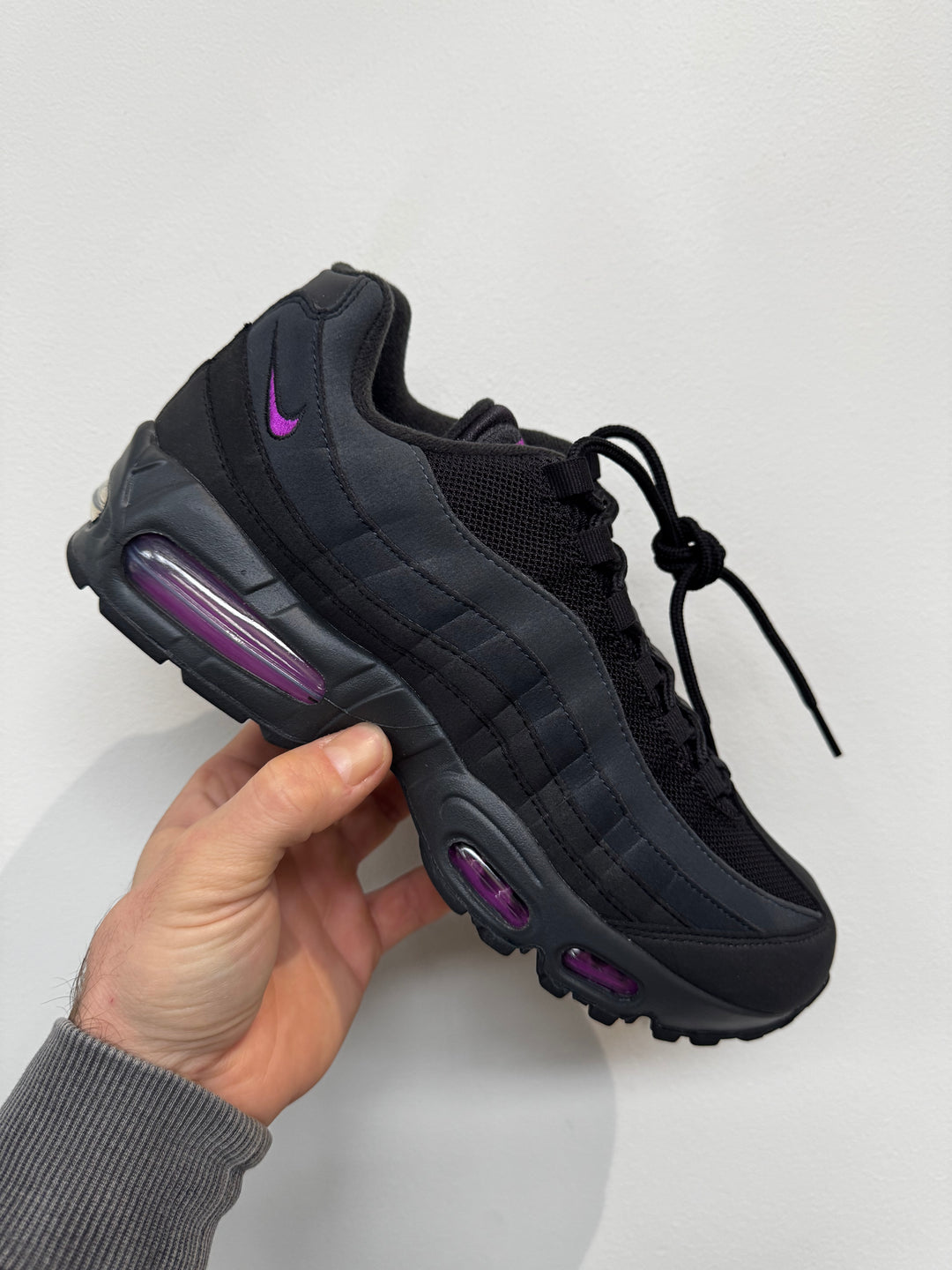 Nike Air Max 95 OG Big Bubble Black Vivid Purple Homme