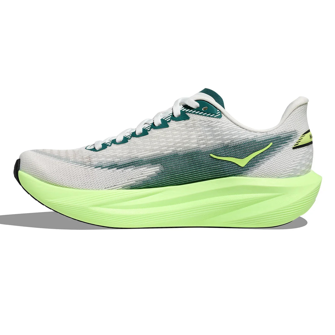 HOKA Mach 7 Frost Neon Yuzu Femme