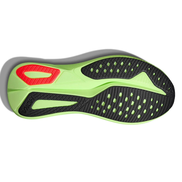 HOKA Mach 7 Frost Neon Yuzu Femme