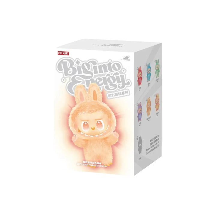 Pop Mart V3 The Monsters Labubu "Big into Energy" Series - Vinyl Face Plush Pendant (Blind Box)