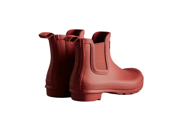Hunter Originals Chelsea Boot Red Femme