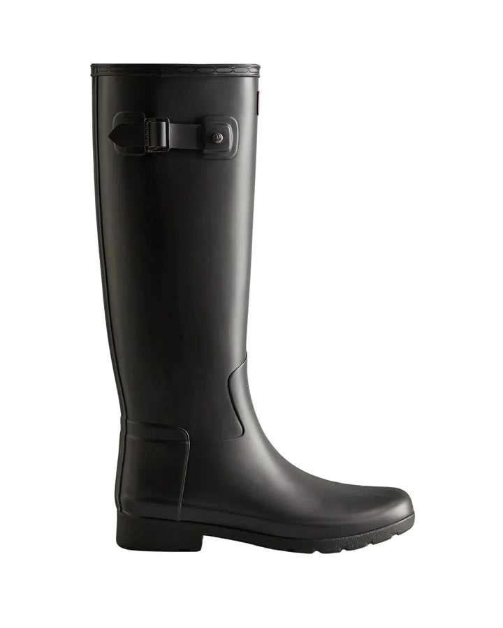 Hunter Refined Tall Boot Black Femme