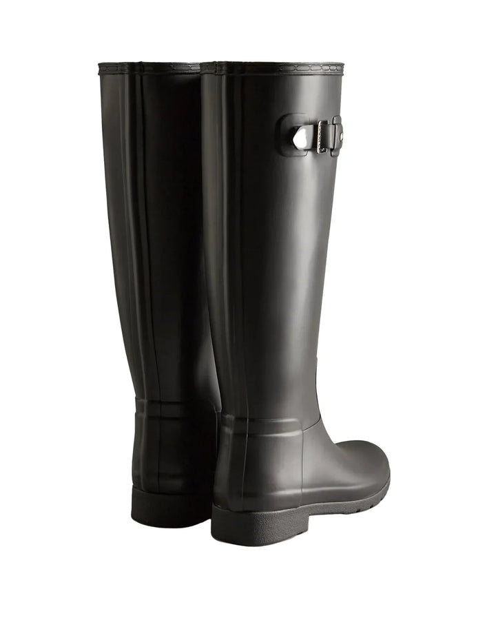 Hunter Refined Tall Boot Black Femme