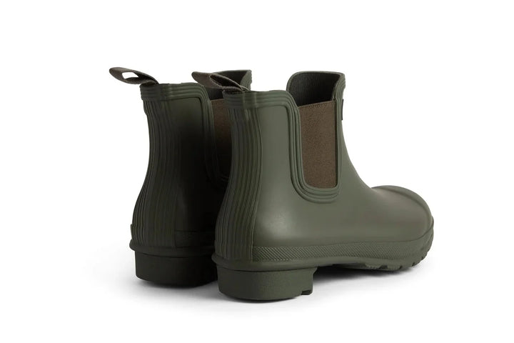 Hunter Originals Chelsea Boot Olive Femme