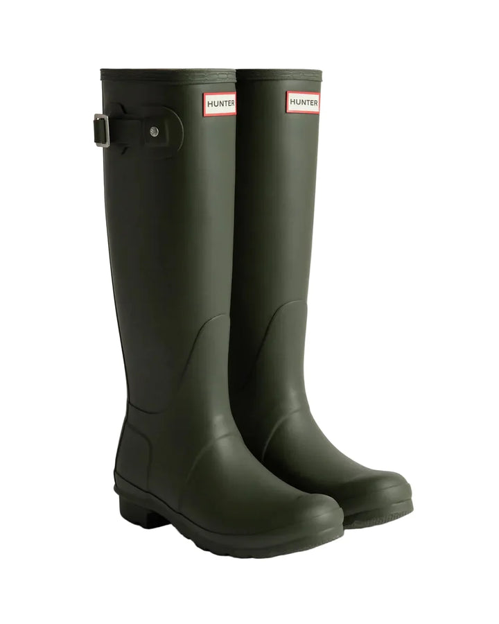 Hunter Originals Tall Boot Dark Olive Femme