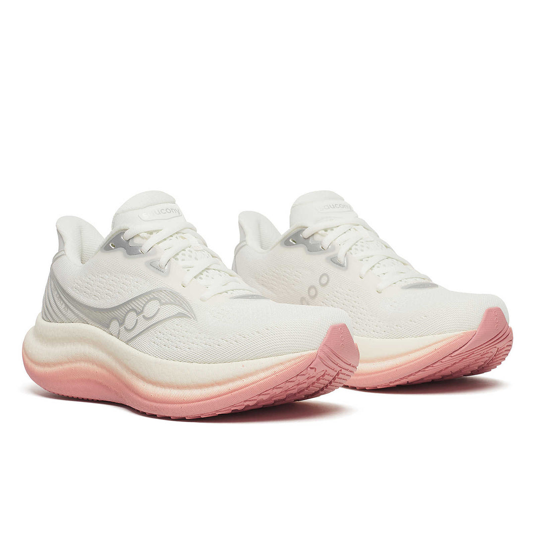 Saucony Triumph 23 Ivory Mauve Femme