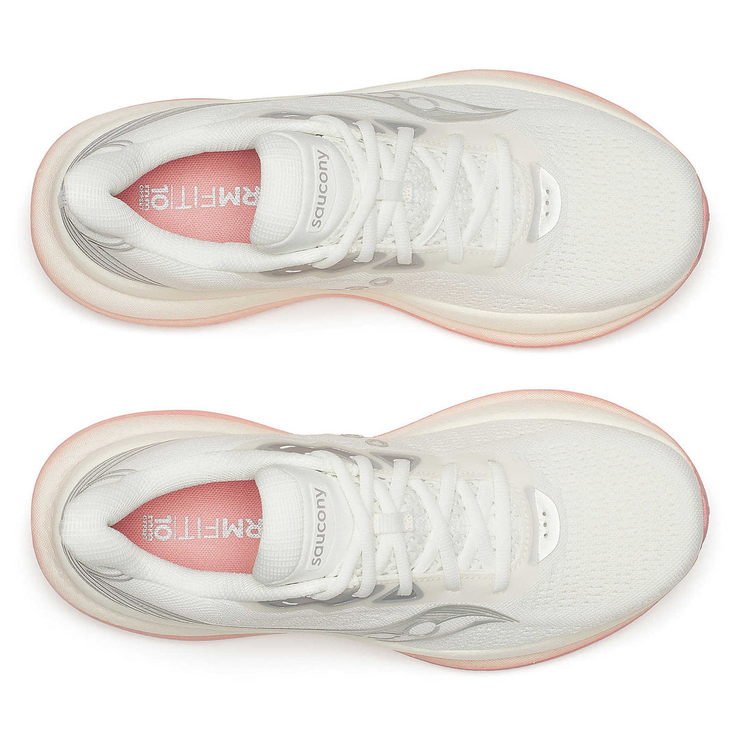 Saucony Triumph 23 Ivory Mauve Femme