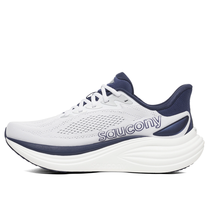 Saucony Triumph 24 White Naval Homme