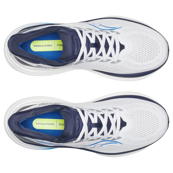 Saucony Triumph 24 White Naval Homme