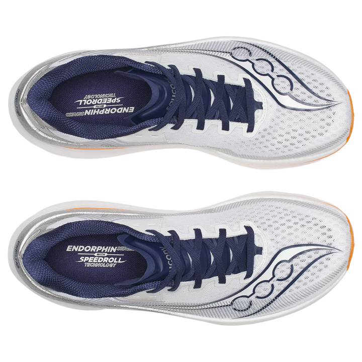 Saucony Endorphin Azura White Naval Homme