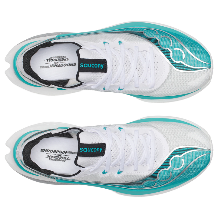 Saucony Endorphin Pro 5 White Tranquil Homme