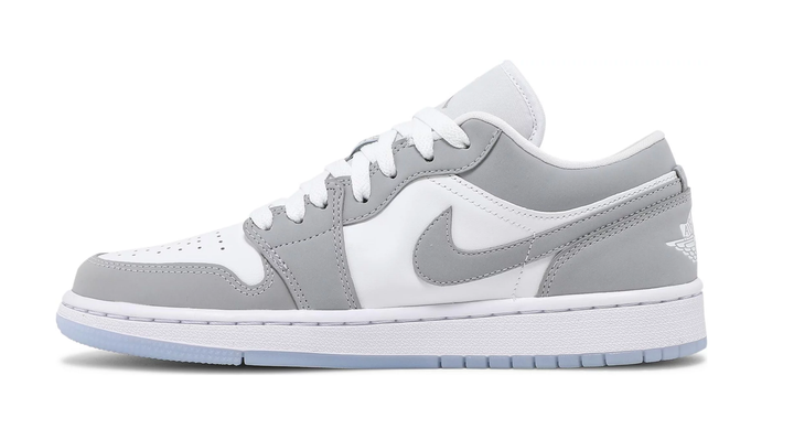 Nike Air Jordan 1 Low White Wolf Grey Femme