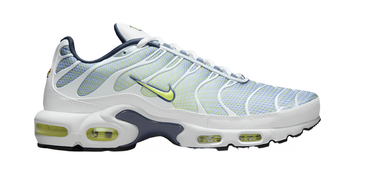 Nike Air Max Plus Tuned 1 Pebble Grey Lime "Grid" Homme