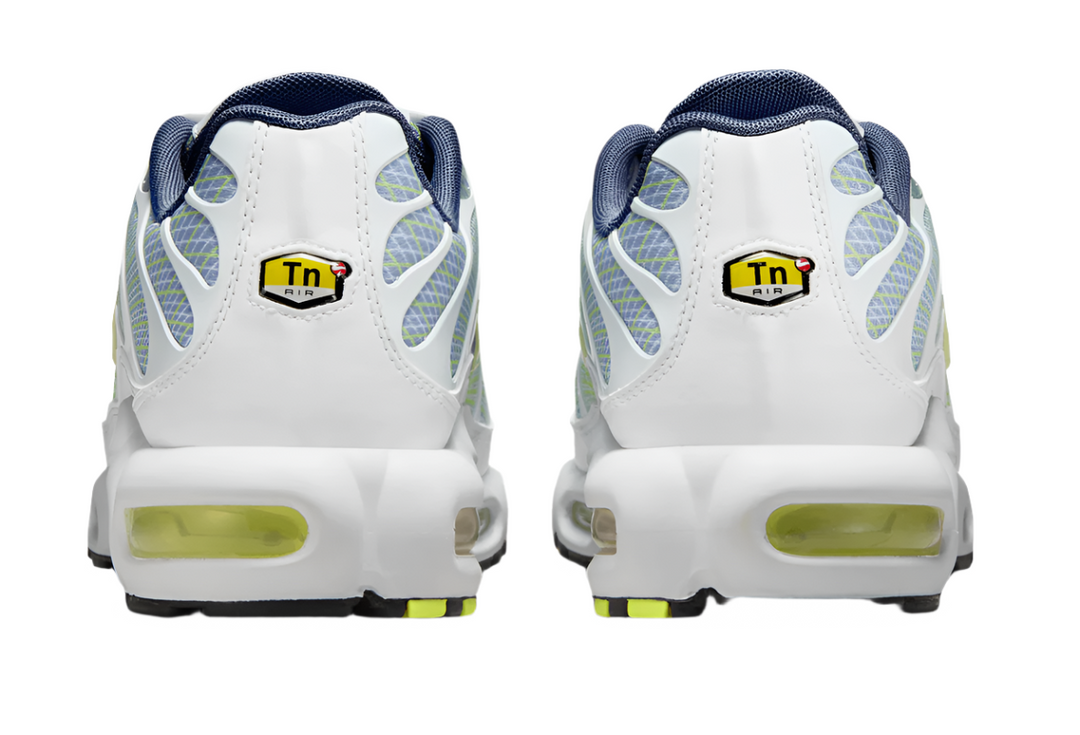 Nike Air Max Plus Tuned 1 Pebble Grey Lime "Grid" Homme