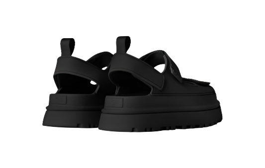 UGG GoldenGlow Sandal Black Femme