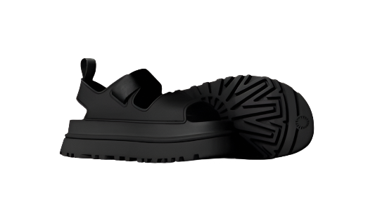 UGG GoldenGlow Sandal Black Femme