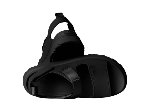 UGG GoldenGlow Sandal Black Femme