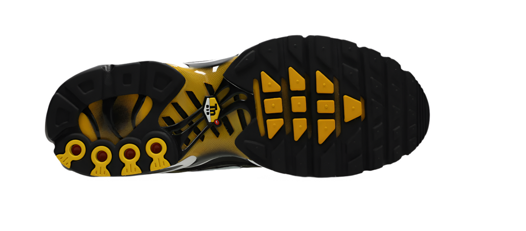 Nike Air Max Plus Tuned 1 Black University Gold White Homme