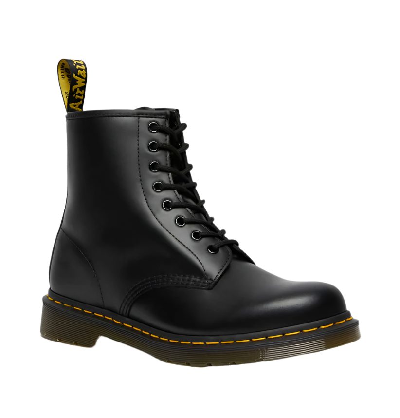 Dr. Martens 1460 Smooth Leather Lace-Up Boot Black