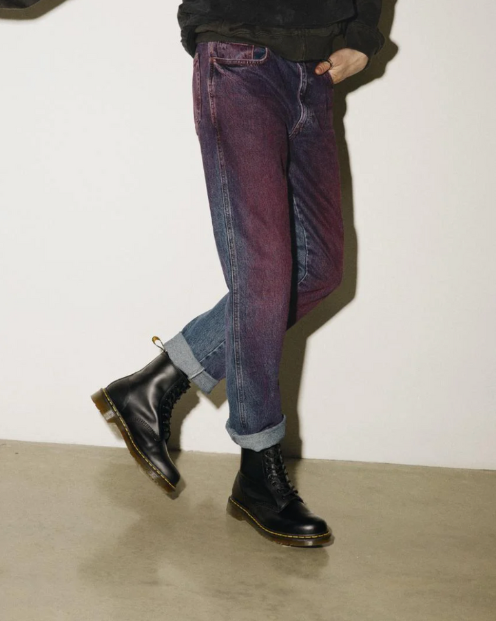 Dr. Martens 1460 Smooth Leather Lace-Up Boot Black