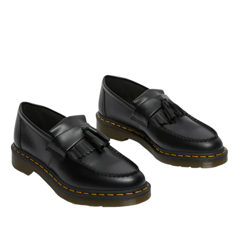 Dr. Martens Adrian Smooth Leather Tassel Loafer Black