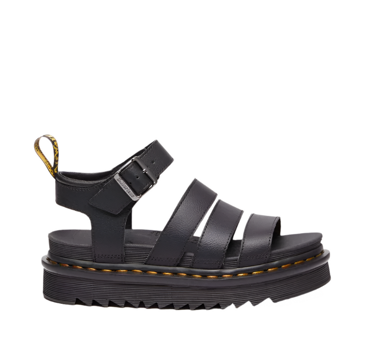 Dr. Martens Blaire 3 Strap Sandal Black Athena