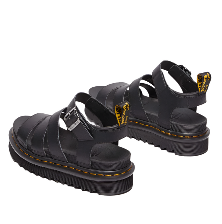 Dr. Martens Blaire 3 Strap Sandal Black Athena
