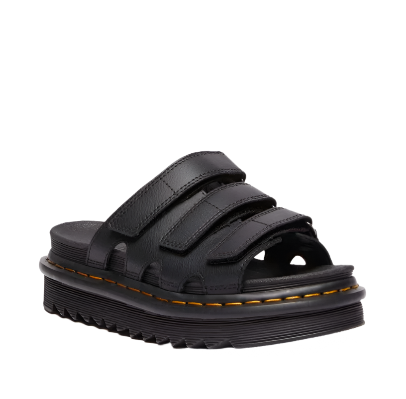 Dr. Martens Raine Slide Sandal Black Athena