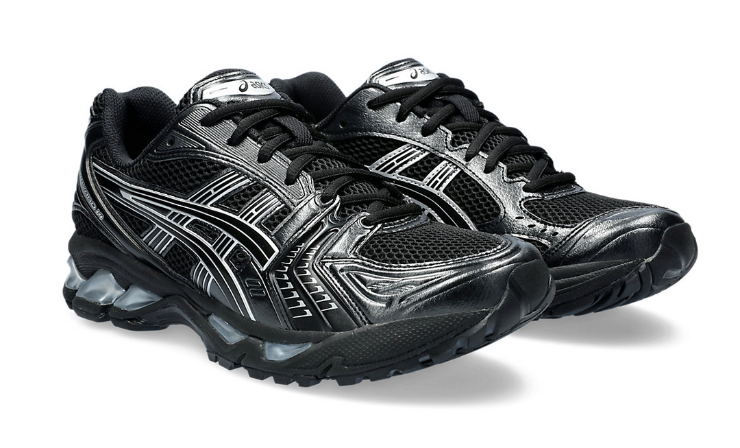 Asics Gel-Kayano 14 Black Pure Silver Homme