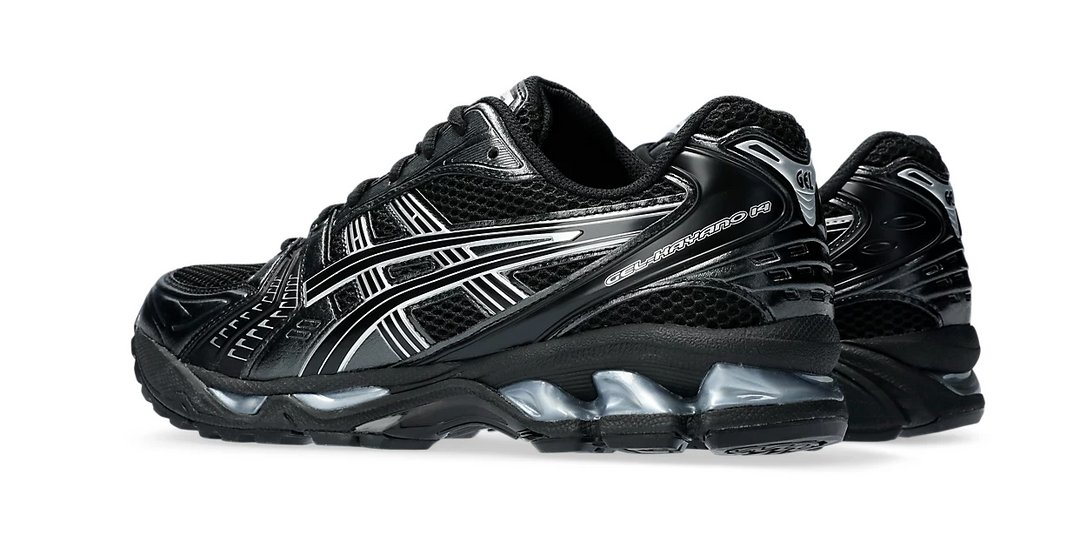 Asics Gel-Kayano 14 Black Pure Silver Homme