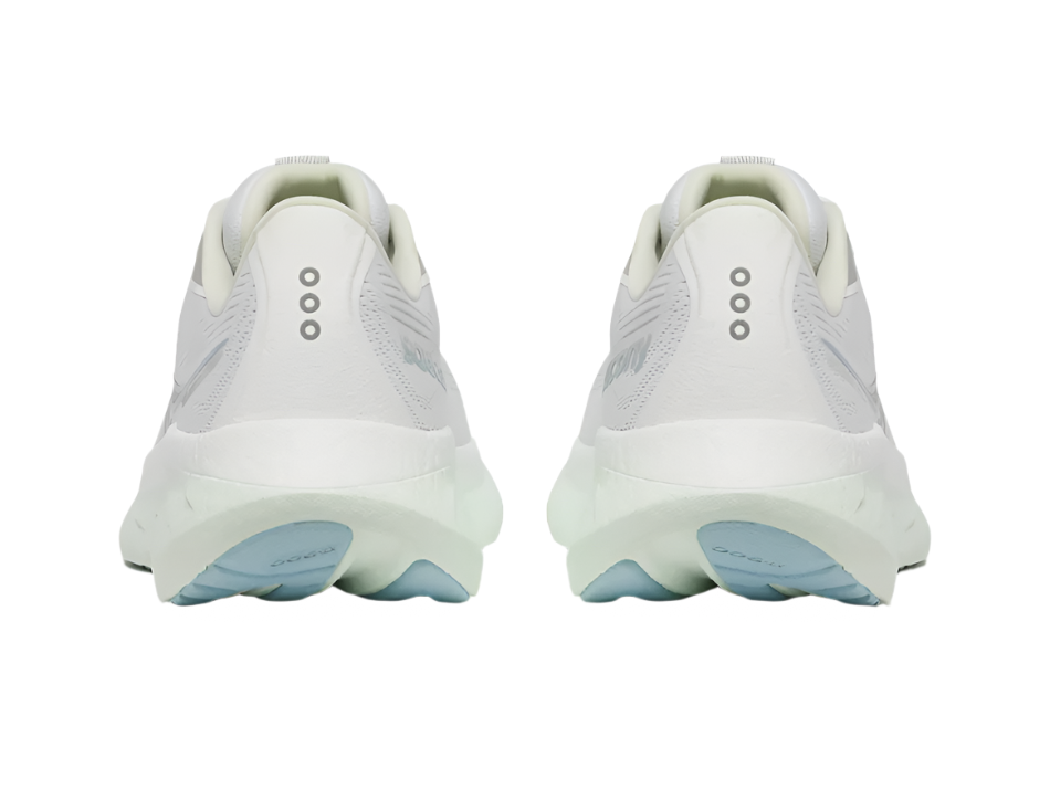 Saucony Ride 18 White Lettuce Femme