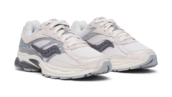 Saucony Progrid Omni 9 Premium Light Grey Blue Homme