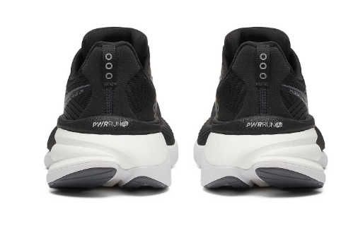 Saucony Hurricane 24 Black White Large Femme