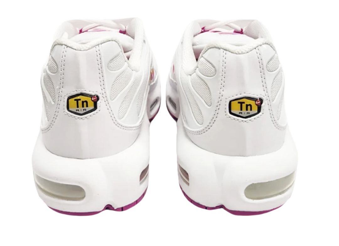 Nike Air Max Plus Tuned 1 White Pink Yellow Homme