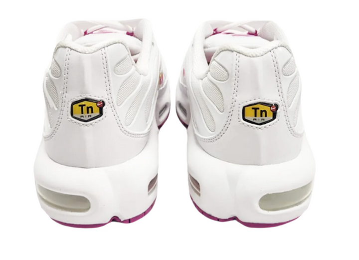 Nike Air Max Plus Tuned 1 White Pink Yellow Homme