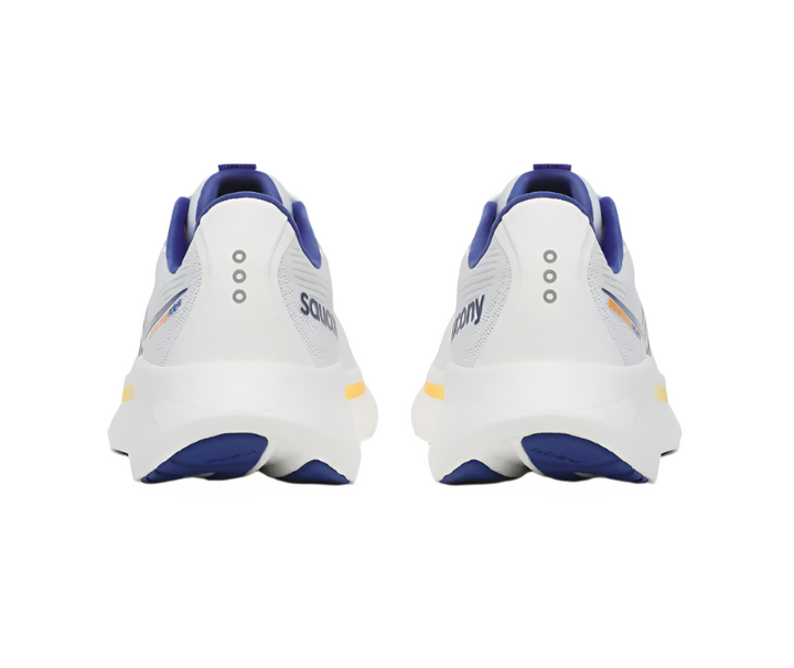Saucony Ride 18 White Azurite Homme