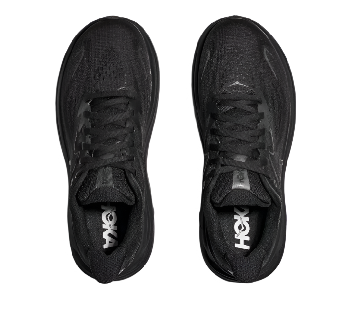 Hoka Clifton 10 Triple Black Femme