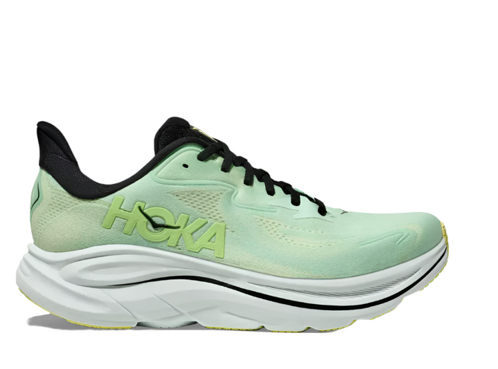 Hoka Clifton 10 Mint Fluorite Luna Moth Homme