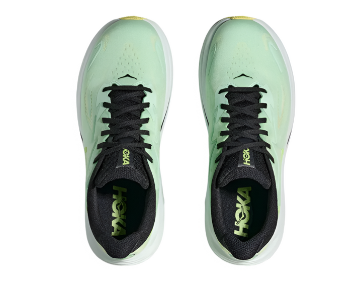 Hoka Clifton 10 Mint Fluorite Luna Moth Homme