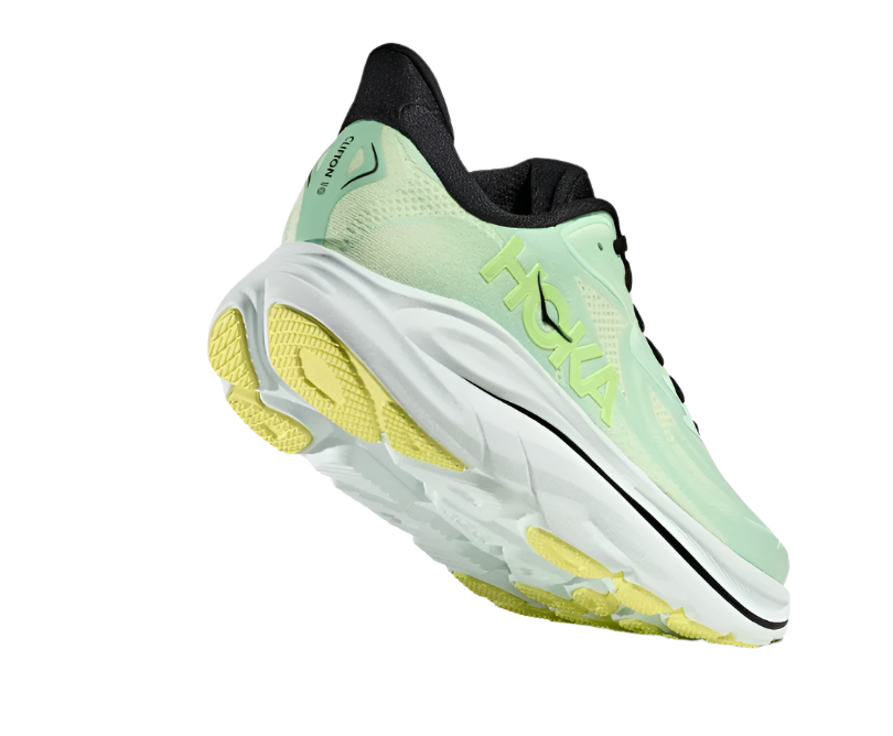 Hoka Clifton 10 Mint Fluorite Luna Moth Homme