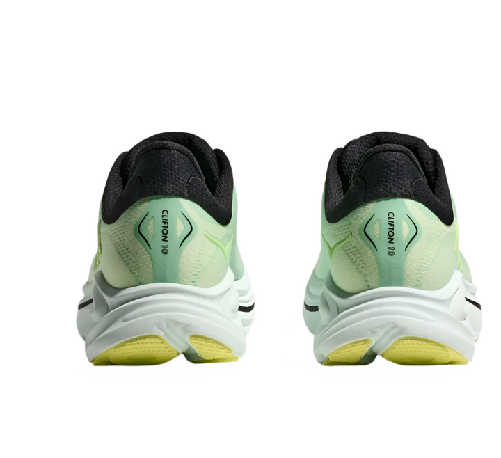 Hoka Clifton 10 Mint Fluorite Luna Moth Homme