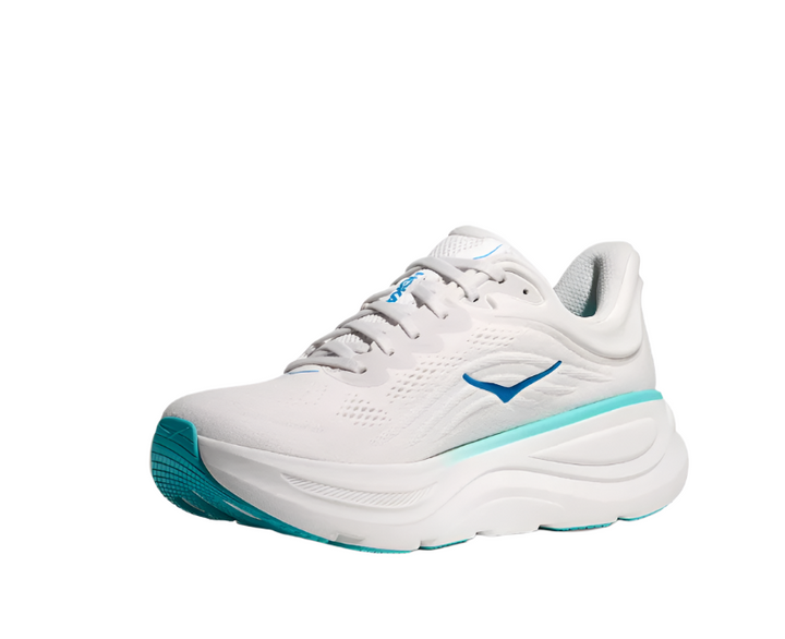 Hoka Bondi 9 White Hoka Blue Homme