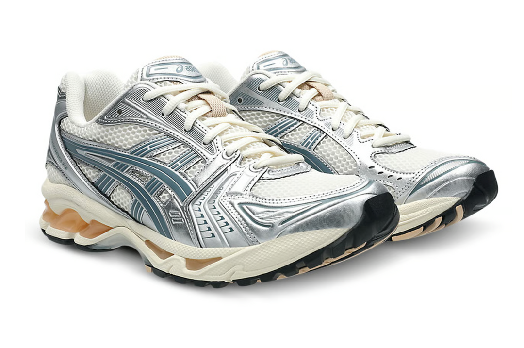 Asics Gel-Kayano 14 Birch Pure Silver Teal Gold Homme