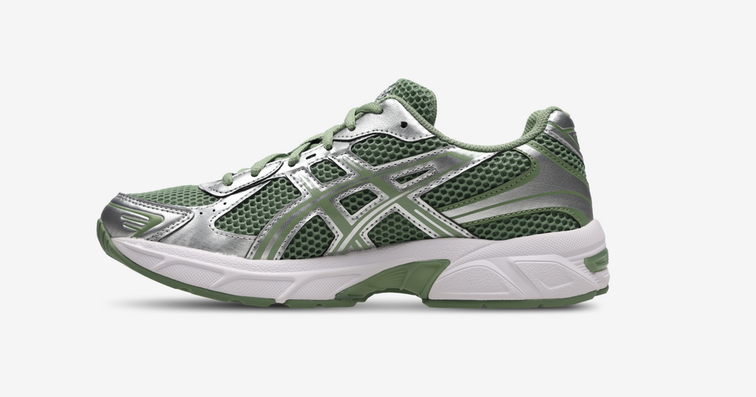 Asics Gel-1130 Swamp Green Pure Silver Homme