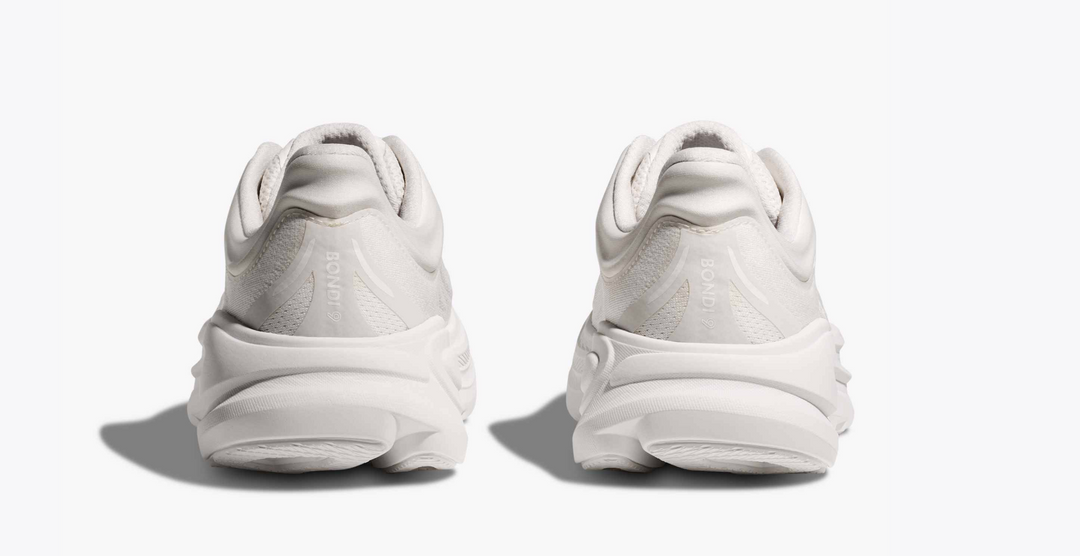Hoka Bondi 9 White Femme