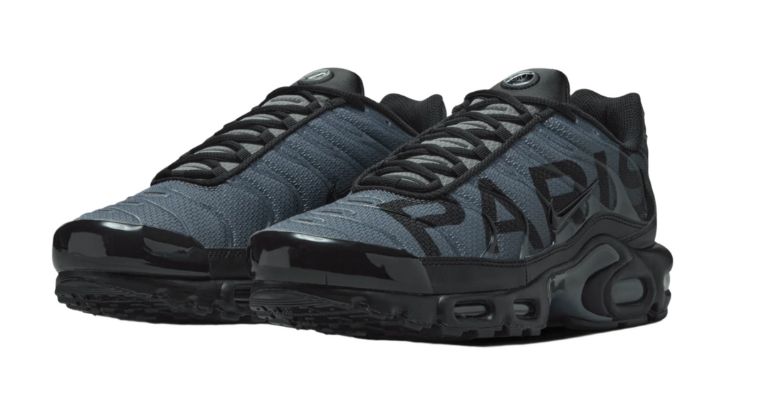 Nike Air Max Plus Tuned 1 Premium Paris Saint-Germain Black Particle Grey
